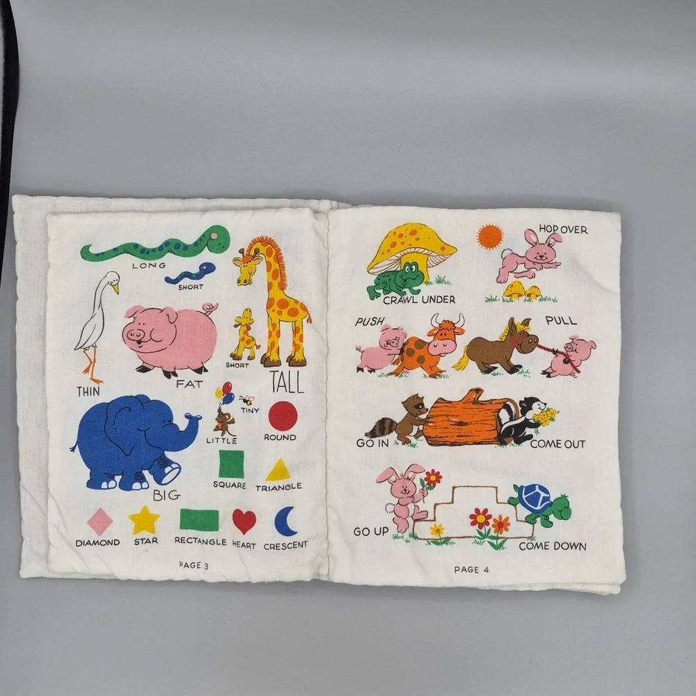 Cloth Book TEACHER'S PETS A Learning Book 10.5
